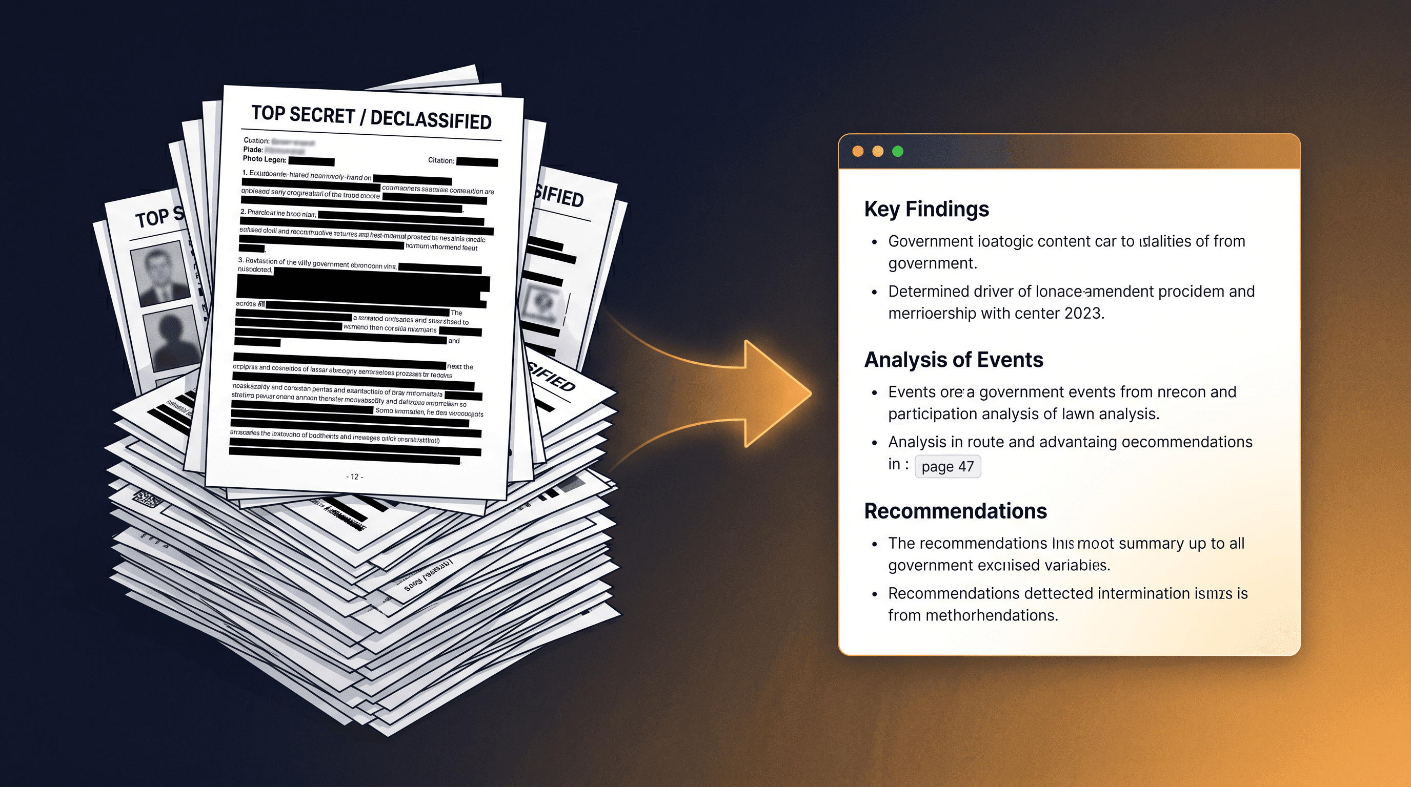 How to AI Summarize Long PDF Reports: UFO Files Edition